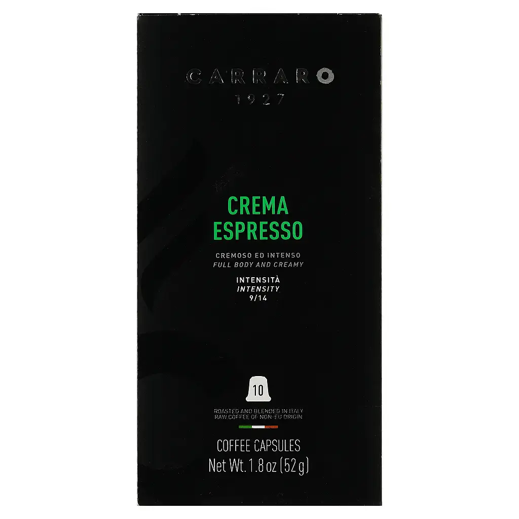 Кава в капсулах Nespresso Carraro Crema Espresso 10 шт