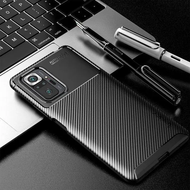 Чохол iPaky Kaisy Series для Xiaomi Redmi Note 10 5G / Poco M3 Pro [Black] [59747] - фото 3