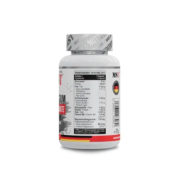 Хелат бісгліцинату магнію MST Nutrition Magnesium Bisglycinate, 90 капсул - фото 2