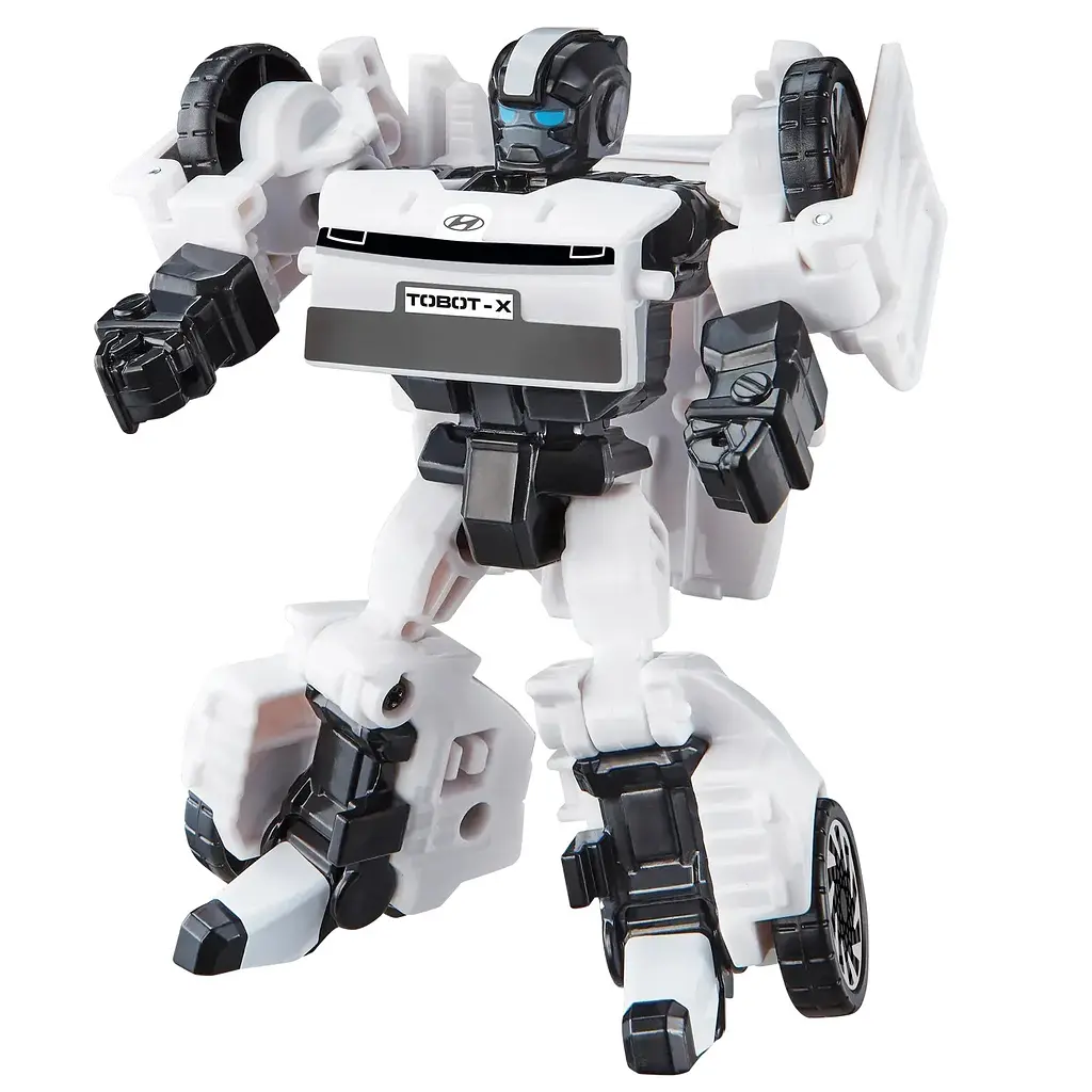 Іграшка-трансформер міні S5 Tobot X білий + Tobot Y сірий (301166) - фото 3