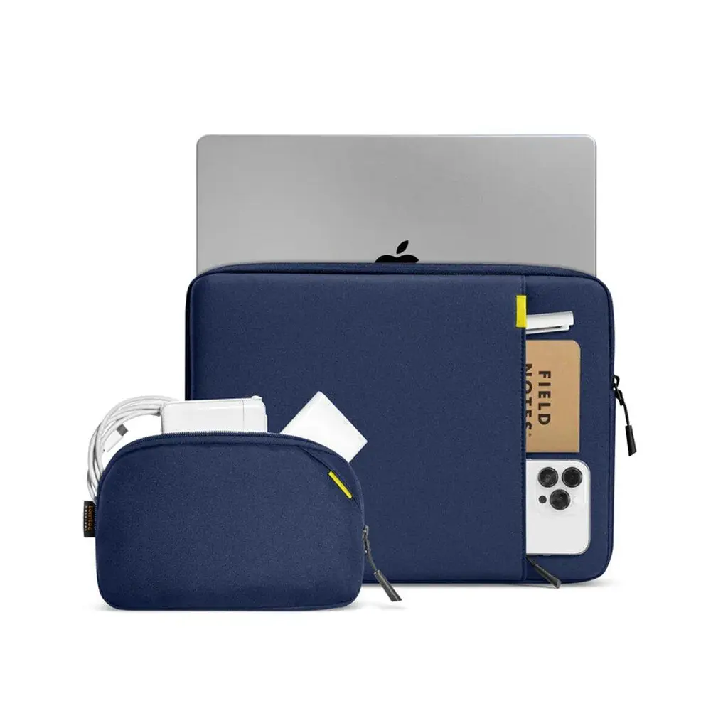 Чохол для ноутбука Tomtoc Defender-A13 Laptop Sleeve Kit Navy Blue 16 Inch A13F2BV - фото 4