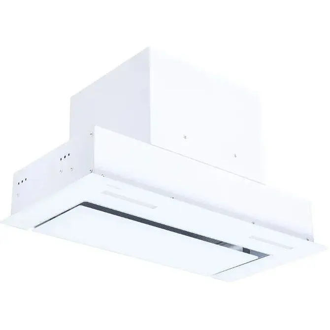 Вытяжка встроенная Perfelli BISP 6873 WH LED Strip Glass - фото 2