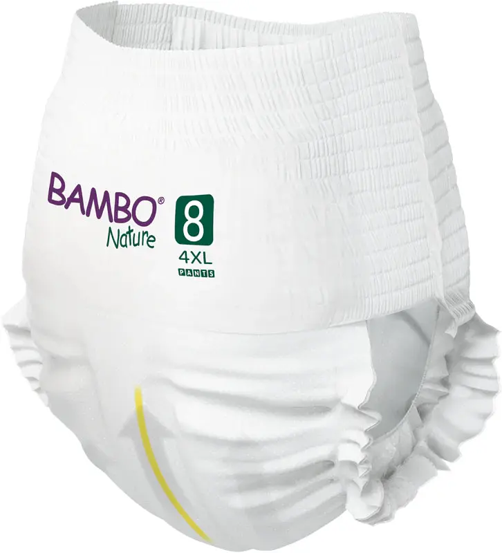 Еко-підгузки-трусики Bambo Nature Pants 8 (19+ кг) - фото 3