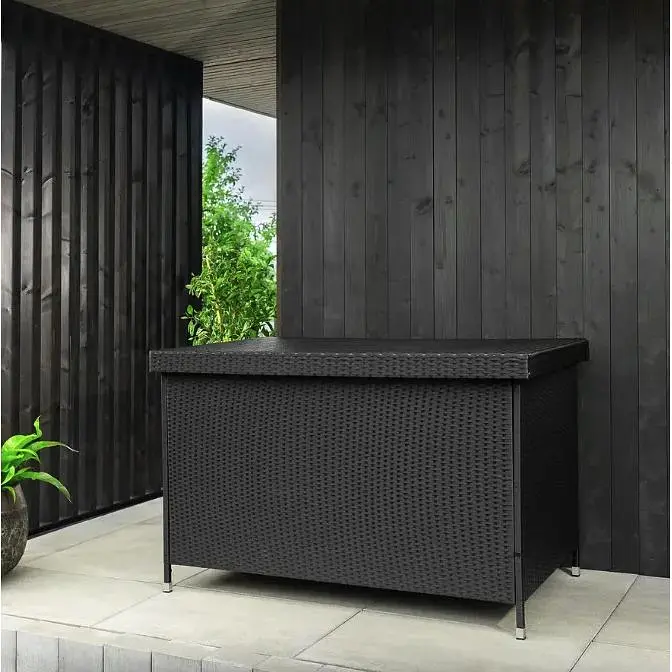 Скриня садова для зберігання Di Volio Varise 740 L чорний - фото 4