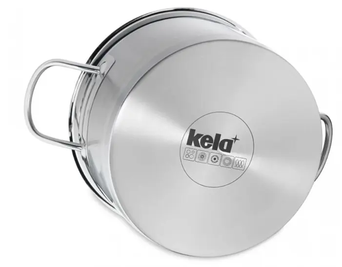 Каструля Kela Niklas, зі скляною кришкою, 24 см, 4,8 л (17565) - фото 5