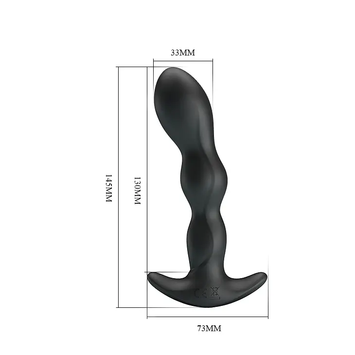 Анальная пробка - Pretty Love Special Anal Massager Black - фото 7