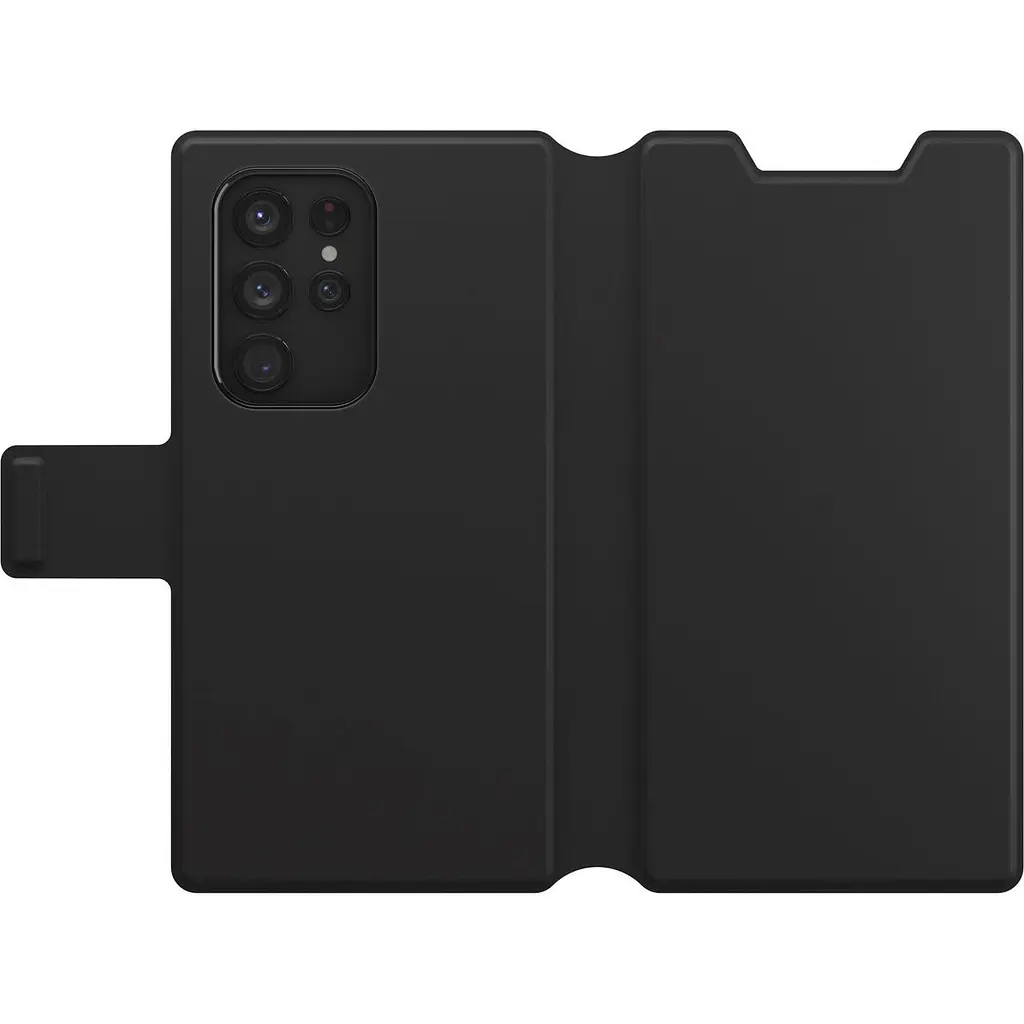 Протиударний чохол-книжка OtterBox Strada Series Via 77-86602 Samsung Galaxy S22 Ultra (6.8") Black - фото 8