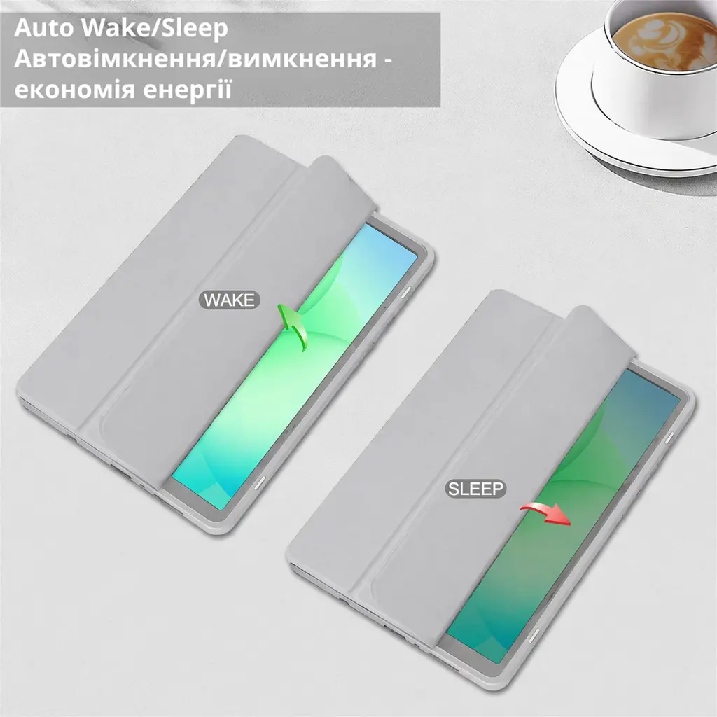 Чохол до планшета BeCover Soft Edge Samsung Galaxy Tab S10 FE (SM-X520/SM-X526) 10.9" Gray (715770) - фото 7