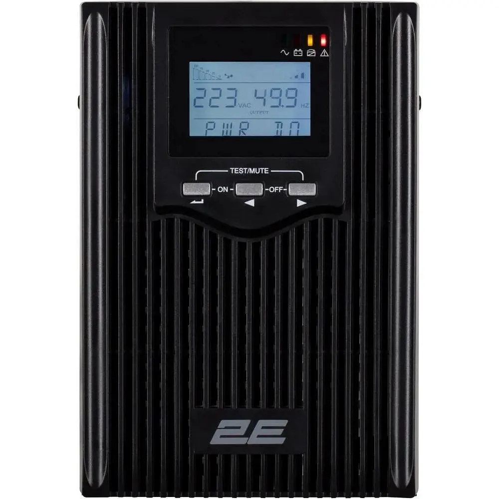 Линейно-интерактивный ИБП 2E PS1000L, 1000VA/800W, на внешние АКБ 2x12В, 2xSchuko+1xC13 (2E-PS1000L) - фото 2
