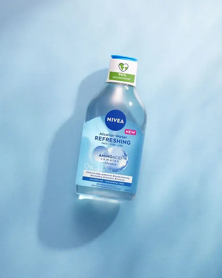 Освіжаюча міцелярна вода Nivea MicellAir Refreshing для нормальної шкіри 400 мл - фото 5