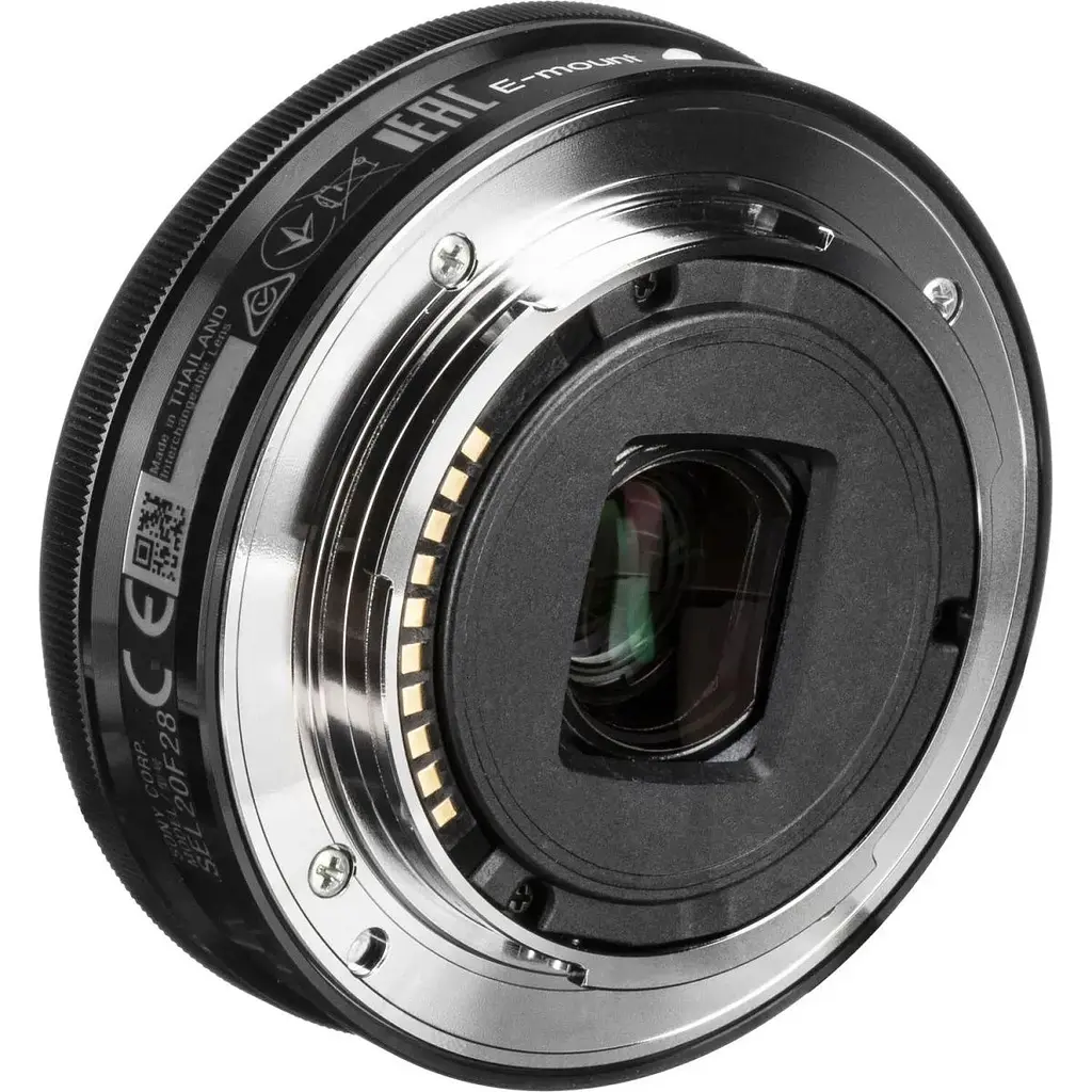 Об'єктив Sony E 20mm f/2.8 Black (SEL20F28) [136771] - фото 4