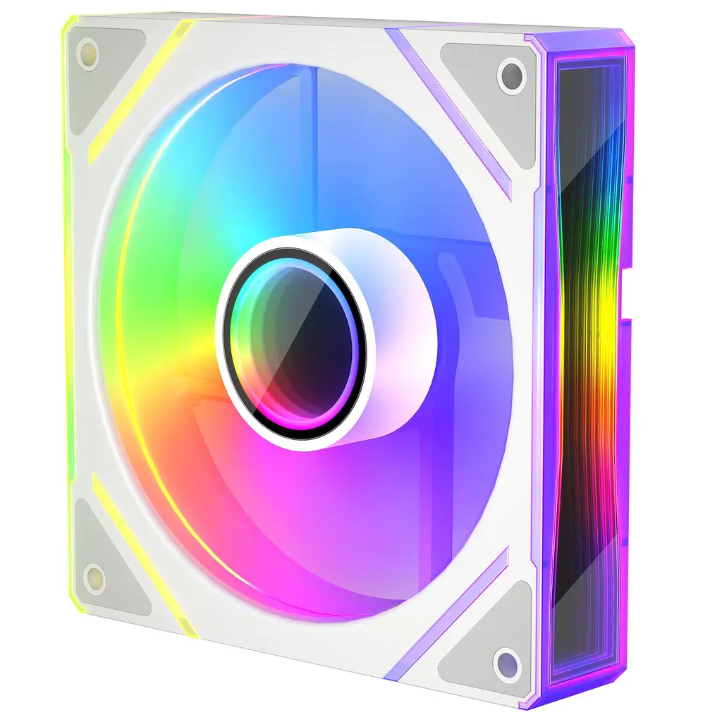 Вентилятор 1stPlayer FC7 White (FC7-WH-1IN1) - фото 3