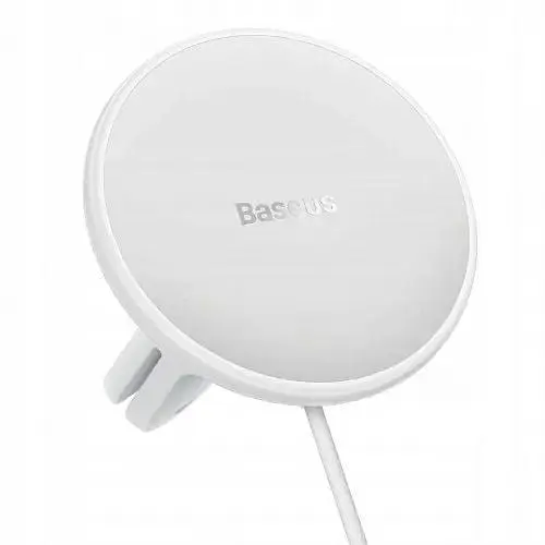 Автотримач з бездротовою зарядкою Baseus CW01 Magnetic Wireless 40 W (SUCX040102) білий - фото 4
