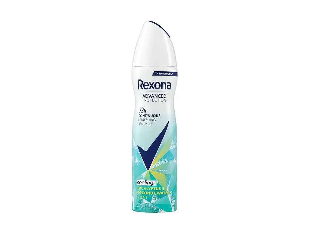 Дезодорант-антиперспірант REXONA 150мл Охолоджуючий евкаліпт та кокосова вода 72години