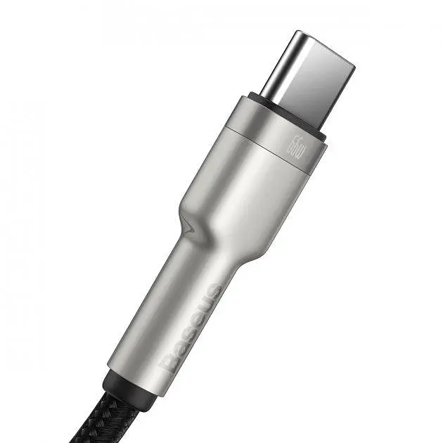 Кабель Baseus Cafule Cable USB to Type-C 66W 2m CAKF000201 Black - фото 2