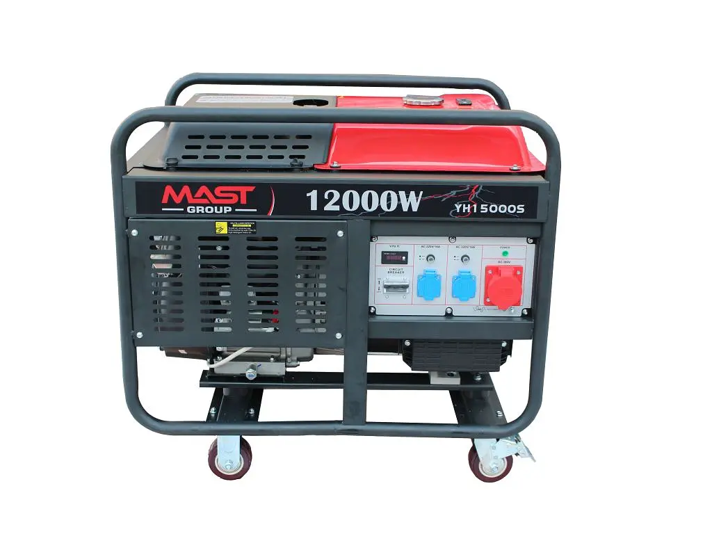 Генератор бензиновый MAST GROUP + газовая плитка Orcamp CK-505 + 4 газовых картриджа 400 мл (KYH15000S) - фото 2