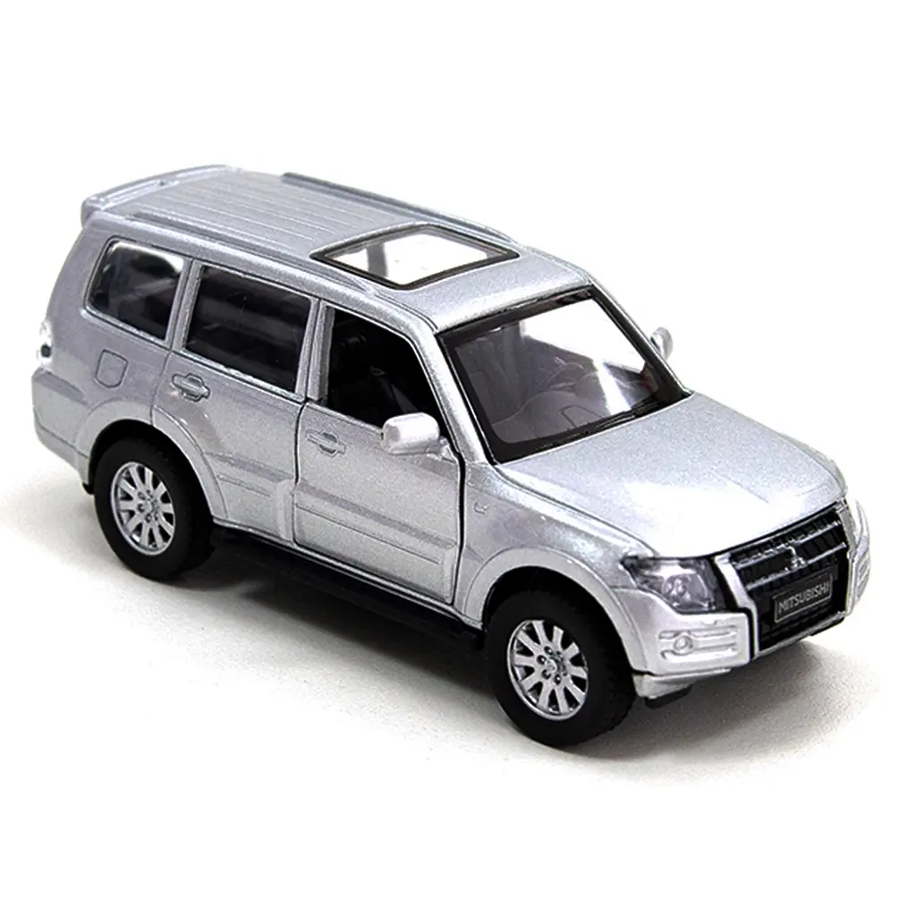 Автомодель TechnoDrive Mitsubishi Pajero 4WD Turbo срібляста (250282) - фото 7