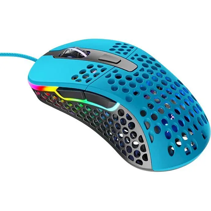 Миша Xtrfy M4 USB Miami Blue (XG-M4-RGB-BLUE) [150999] - фото 2
