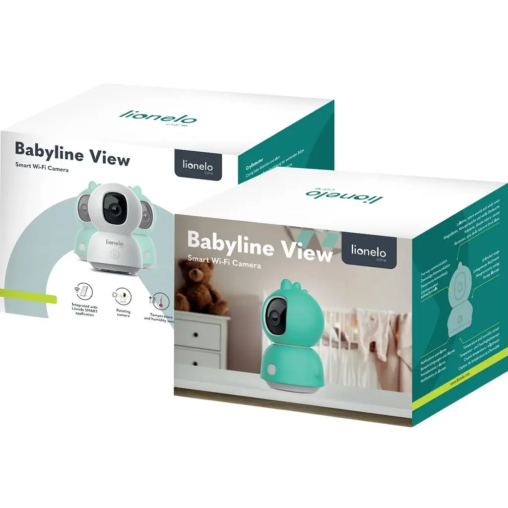 Відеоняня Lionelo Babyline View White [156672] - фото 8