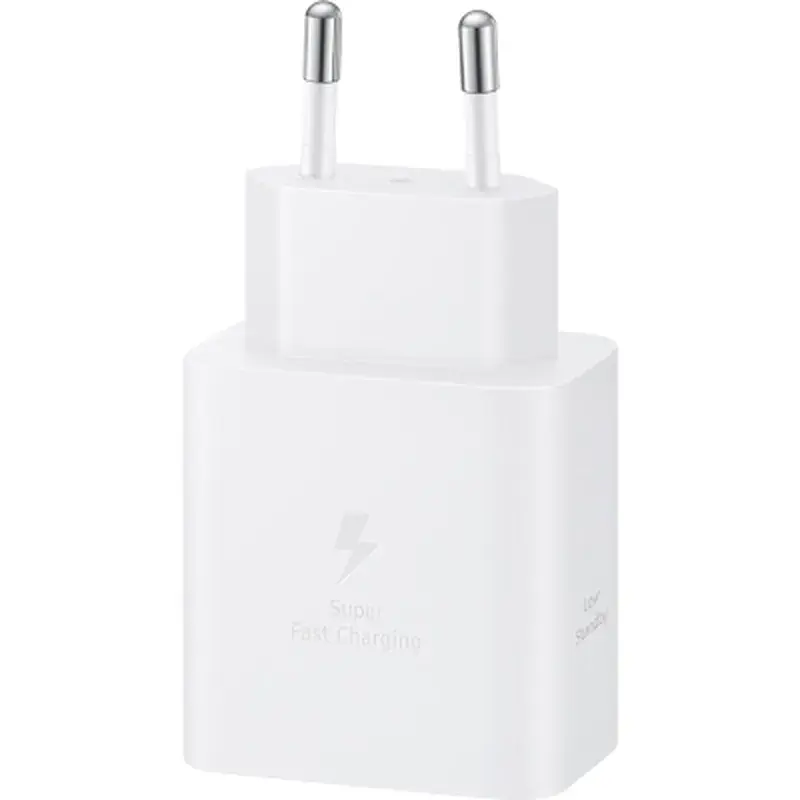 Зарядний пристрій Samsung USB-C 45W + cable USB-C to USB-C white (EP-T4511XWEGEU) - фото 3