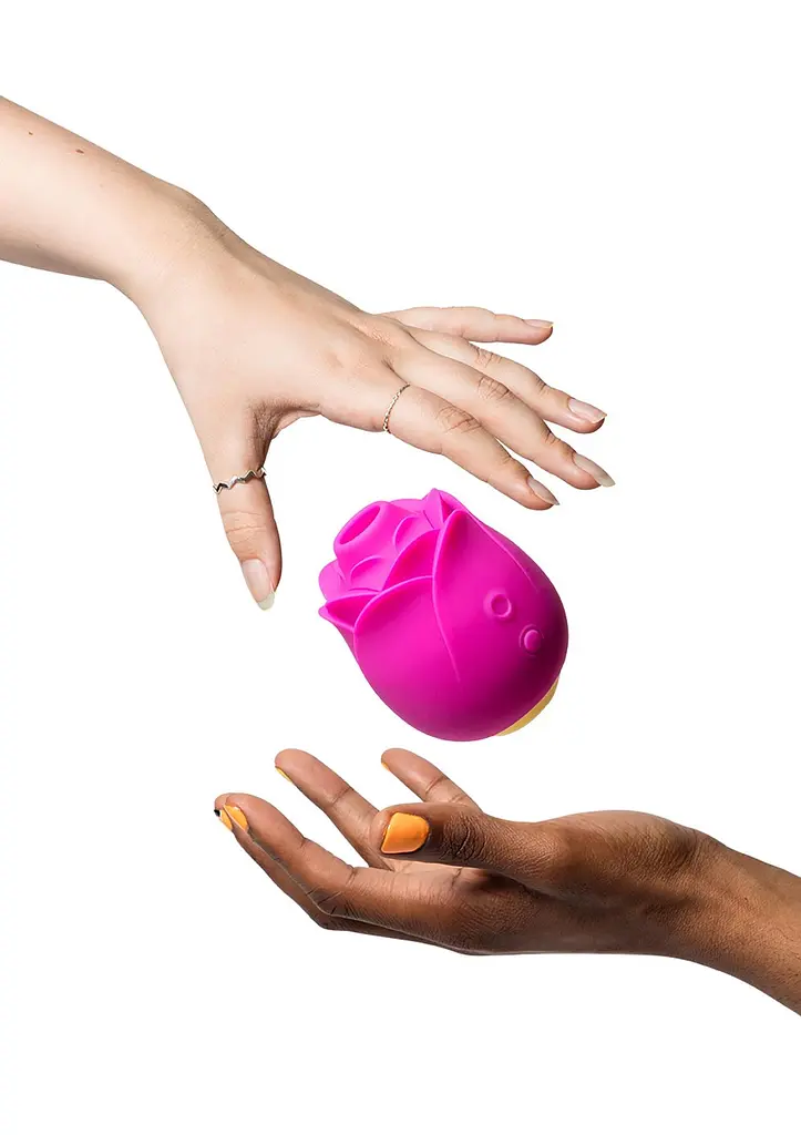 Вакуумный стимулятор клитора Romp Rose розовый - фото 3