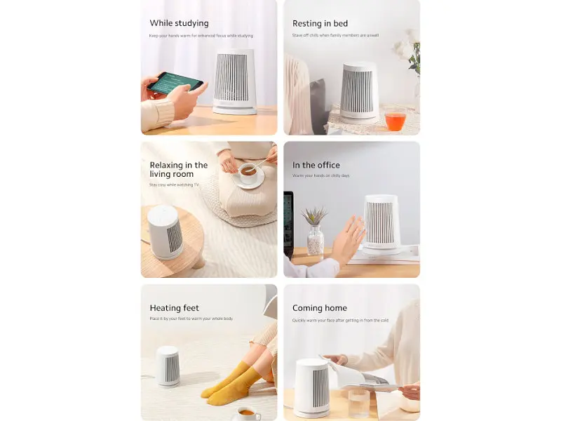 Обігрівач Xiaomi Desktop Heater BHR8940EU - фото 12