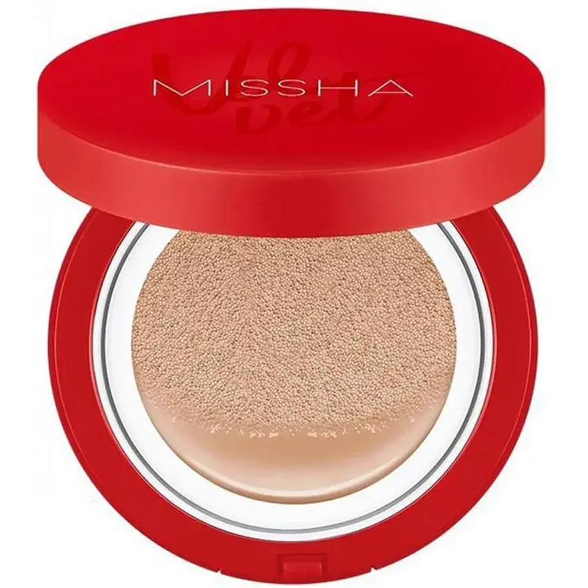 Тональний кушон для обличчя Missha Velvet Finish Cushion SPF 50+/PA+++ відтінок 23 (Natural Beige) 15 мл - фото 3
