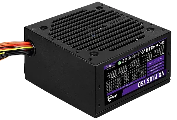 Блок живлення AeroCool VX Plus 750 750W Black (ACPN-VS75AEY.11) - фото 2