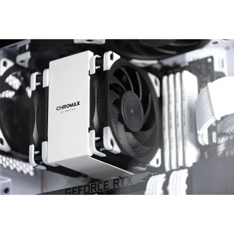 Кулер до корпусу Noctua REDUX (NF-A12x25 PWM CHROMAX. BLACK. SWAP) - фото 5