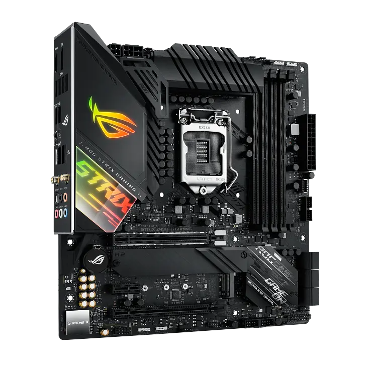 Материнська плата Asus Z490-G ROG Strix Gaming Wi-Fi LGA 1200 (ROG STRIX Z490-G GAMING (WI-FI)) Б/В - фото 2
