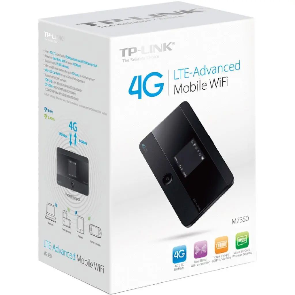 Мобільний Wi-Fi роутер TP-Link M7350 - фото 4