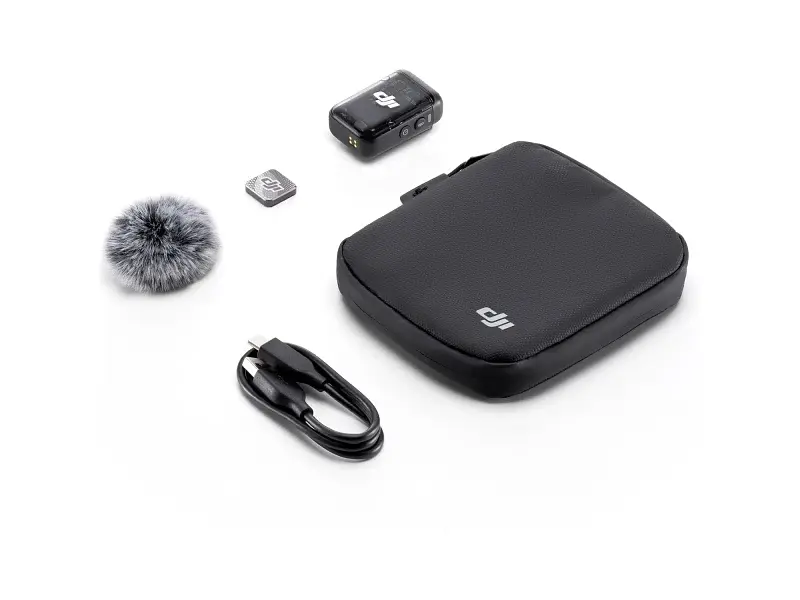 передавач радіосистеми DJI Mic 2 Transmitter Shadow Black (CP.RN.00000328.01) - фото 5