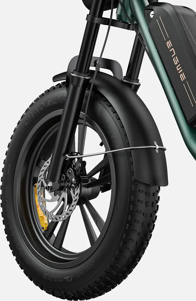 Електровелосипед Engwe M20 Dual Batteries Black [En-M20-DUAL-black] [85481] - фото 6