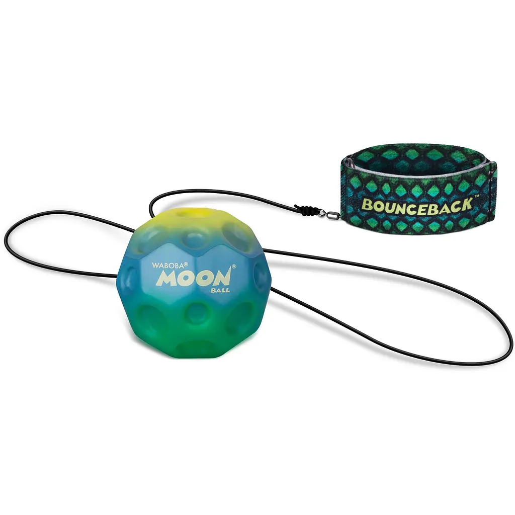 Мяч-прыгун на резинке Waboba Moon Ball "Gradient" в ассортименте (334C04_A) - фото 2