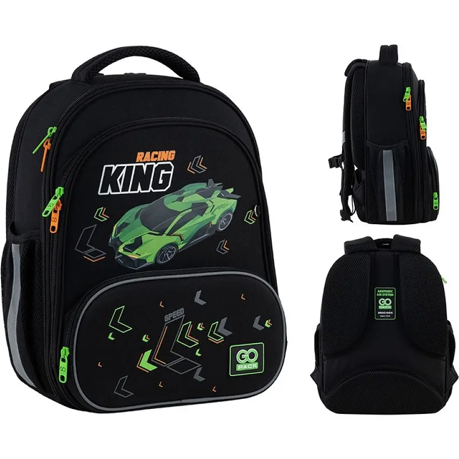 Рюкзак GoPack Education каркасний 597M-5 Rasing King (GO25-597M-5) - фото 2