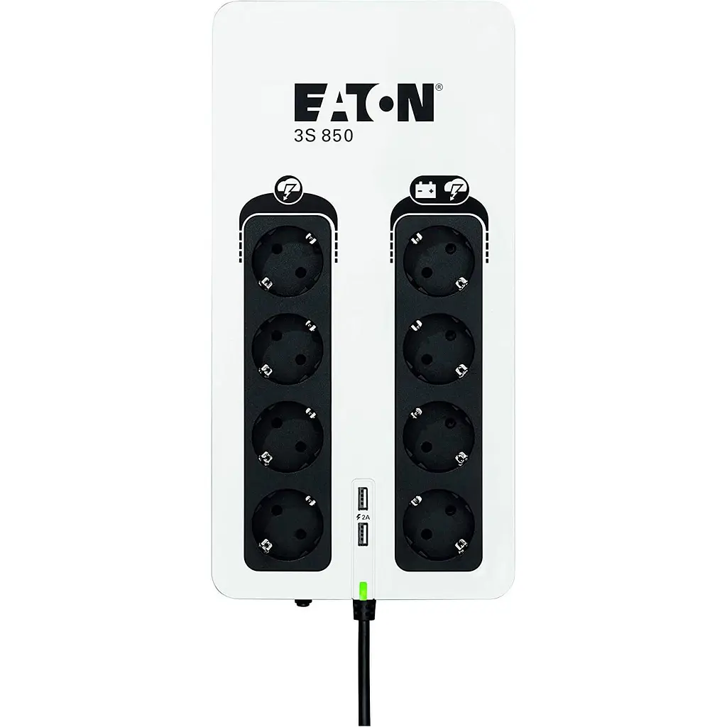 Источник бесперебойного питания Eaton 850 ВА / 510 Вт / 9 А*ч (9400-A303) - фото 2