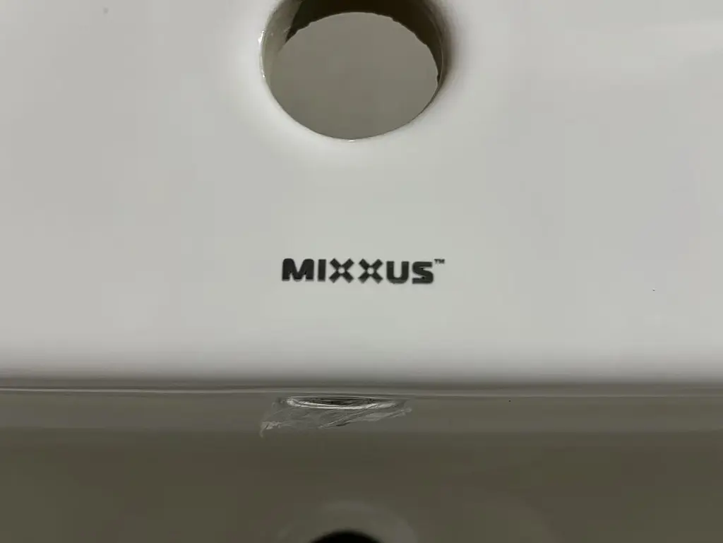 Умивальник меблевий Mixxus Premium Style-1502 700x480x190 мм з отвором під змішувач і переливом MP6499, Білий - фото 2