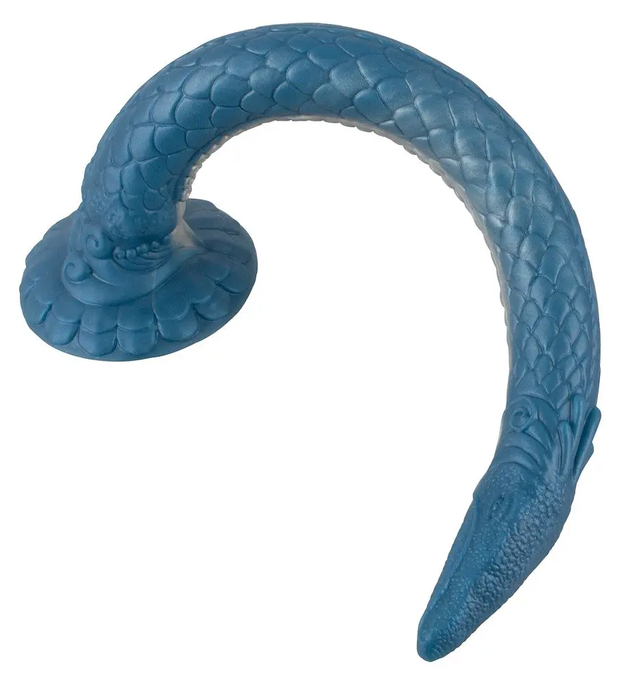 Фаллоимитатор You2Toys Super Long Monster 46 см (синий) - фото 18