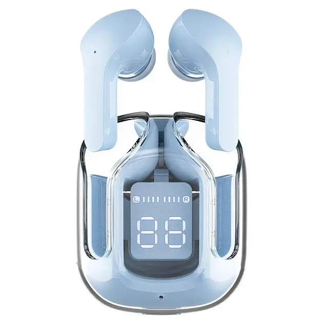 Навушники бездротові TWS Bluetooth Air31 з боксом для заряджання Blue (16501) - фото 2
