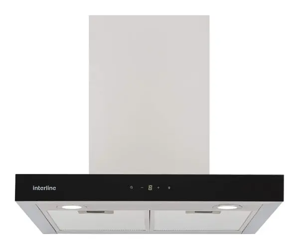 Витяжка Interline CUBA X/BL 60 TB/2/T