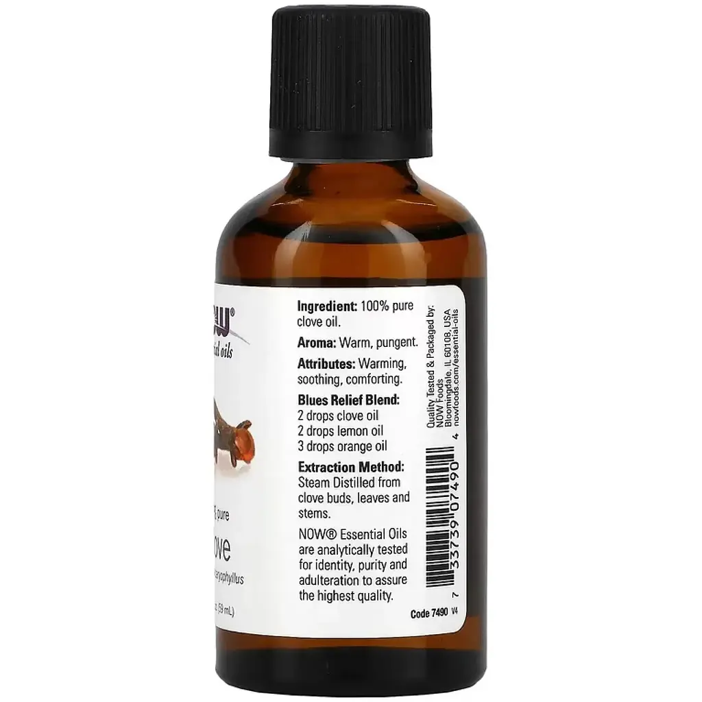 Олія гвоздики Now Foods Clove Oil 59 мл - фото 2
