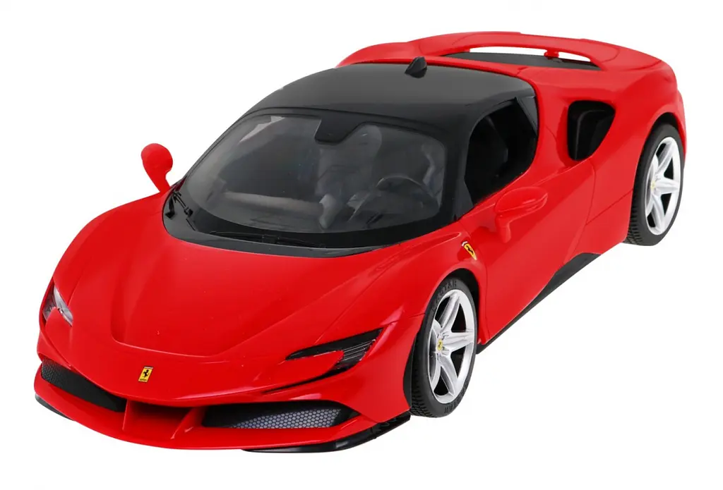Машинка Ferrari SF90 Stradale красная RASTAR модель 1:14 Автомобиль на дистанционном управлении + пульт - фото 4