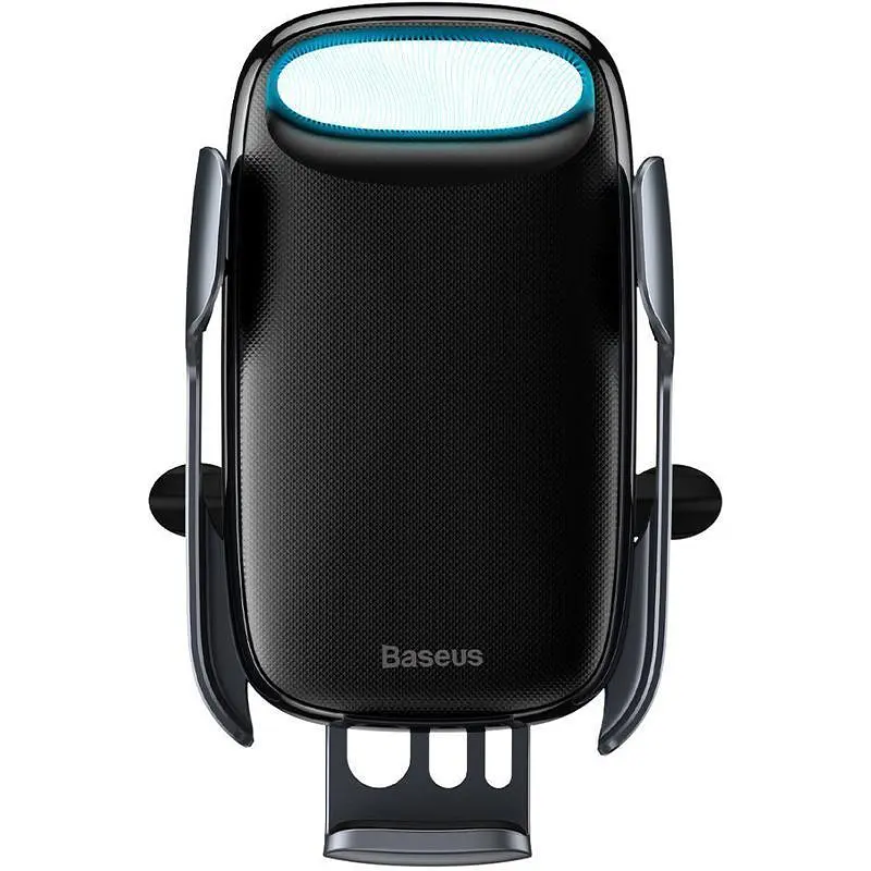 Автомобільний тримач холдер із БЗУ Baseus Wireless Charger Xiaomilky Way Bracket Holder WXHW02-01 Black - фото 3