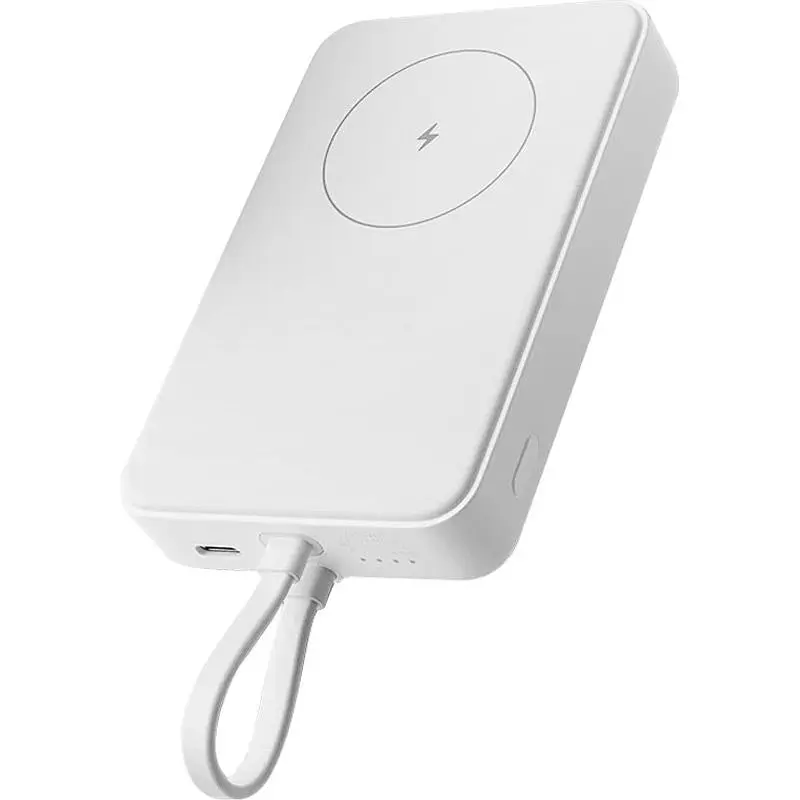 Зовнішній акумулятор Xiaomi Magnetic 10000mAh 33W White (BHR9822GL) [142887] - фото 5