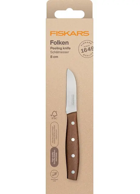 Нож для овощей Fiskars Folken FSC 7 см (1075691) - фото 4