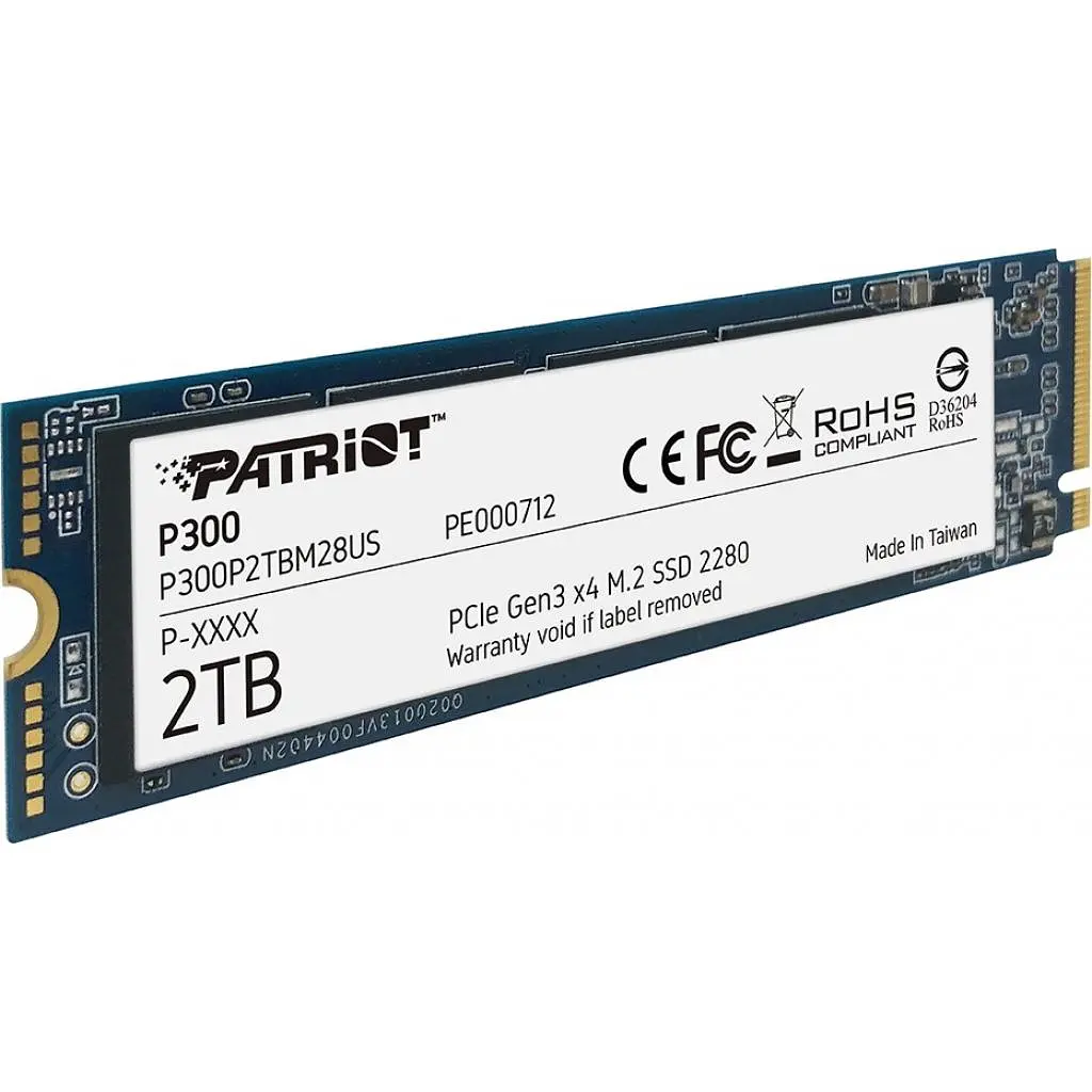 Накопичувач SSD M.2 2280 2TB Patriot (P300P2TBM28) - фото 2