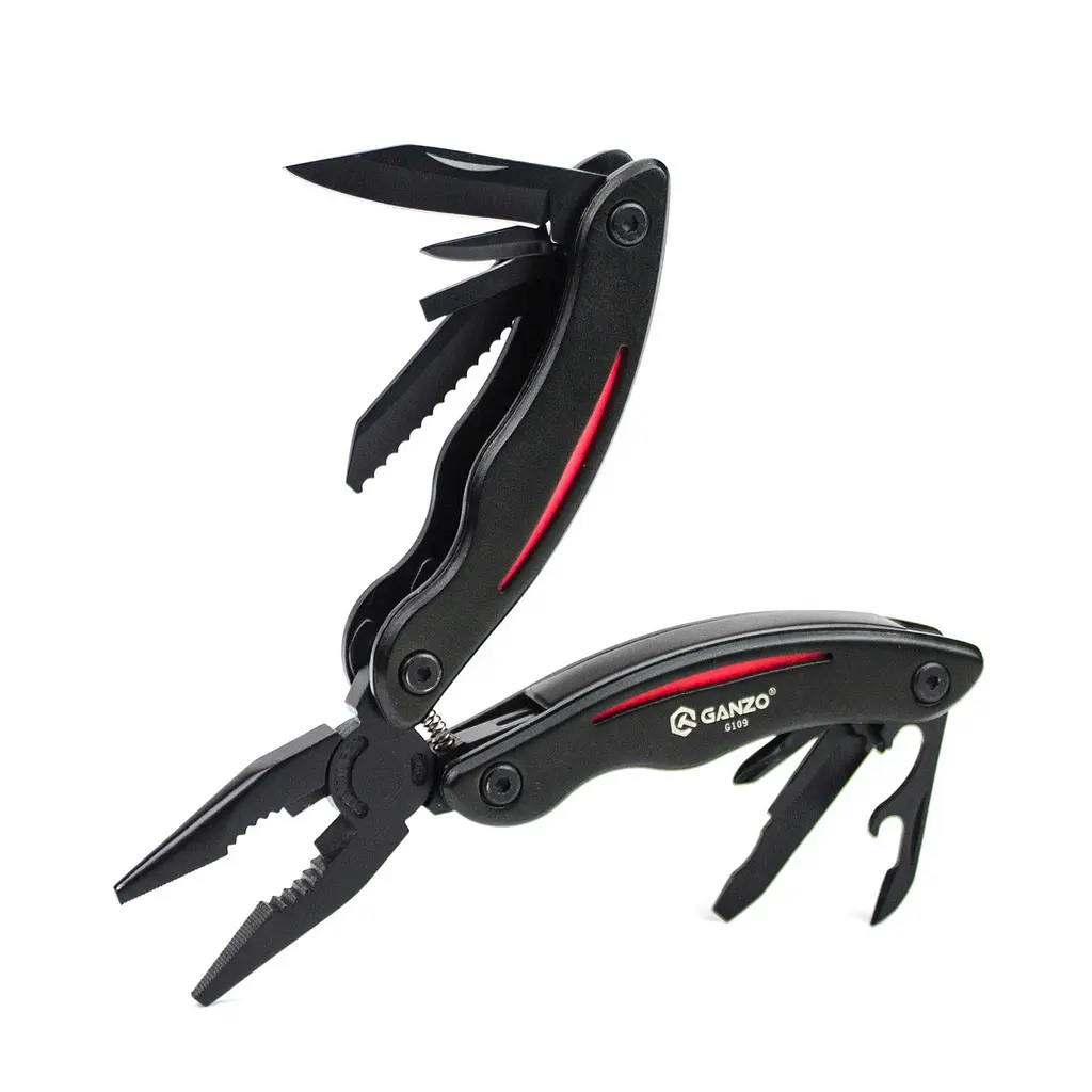 Мультитул Ganzo Multi Tool (G109), Чорний - фото 9
