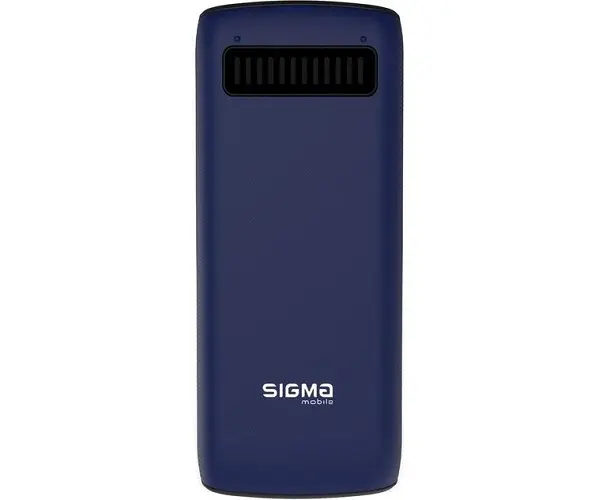 Телефон кнопковий Sigma X-style 34 NRG Type-C синій (4827798120521) - фото 2