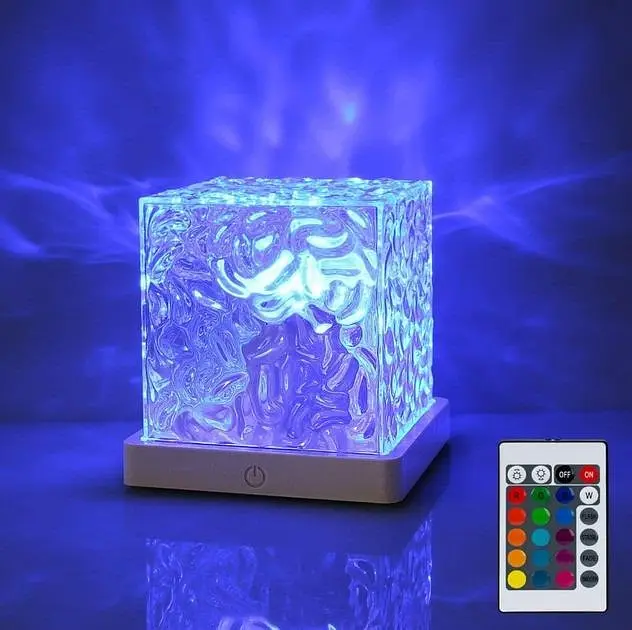 Проектор нічний Good Idea з проекцією Coba RGB з ефектом водяної хвилі з пультом  - фото 6