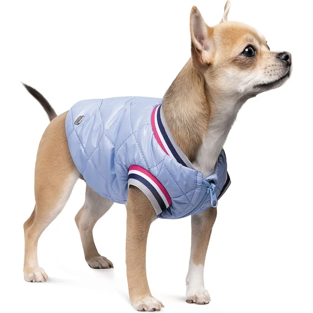 Бомбер Pet Fashion Spike XS голубой - фото 2